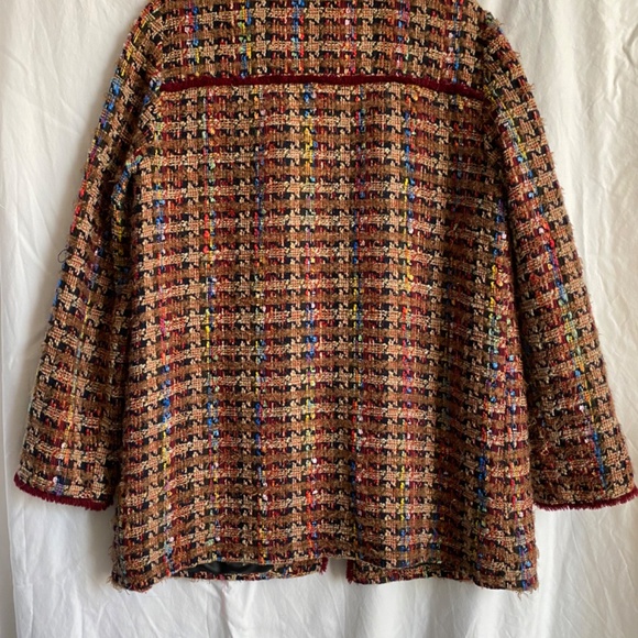 Anthropologie tweed autumn jacket - Picture 3 of 7